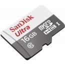 paměťová karta SanDisk microSDHC 16 GB UHS-I U1 SDSQUNS-016G-GN3MN