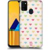 Pouzdro a kryt na mobilní telefon Samsung Pouzdro Head Case Samsung Galaxy M21 SRDÍČKA BAREVNÁ