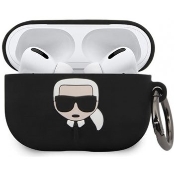 Karl Lagerfeld Silikonové pouzdo pro Apple AirPods PRO KLACAPSILGLBK