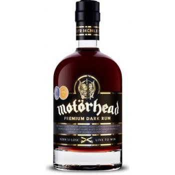 Motorhead Dark Rum 8y 40% 0,7 l (holá láhev)
