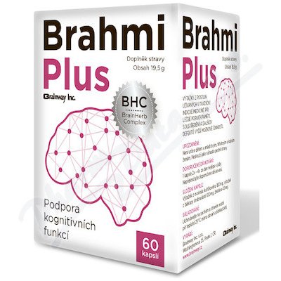 Brainway Brahmi Plus 60 kapslí