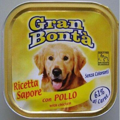 Gran Bonta Adult Dog kuřecí 6 x 150 g – Hledejceny.cz