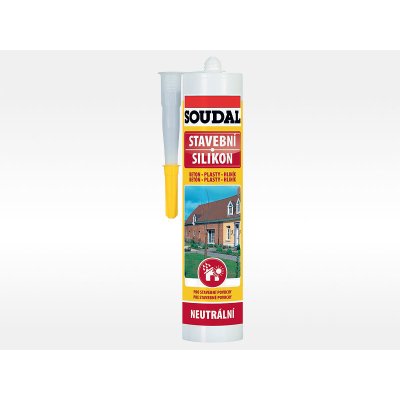 SOUDAL stavební silikon 300g šedý