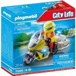 Playmobil 71205 Záchranářský motocykl s blikajícím světlem – Zboží Dáma