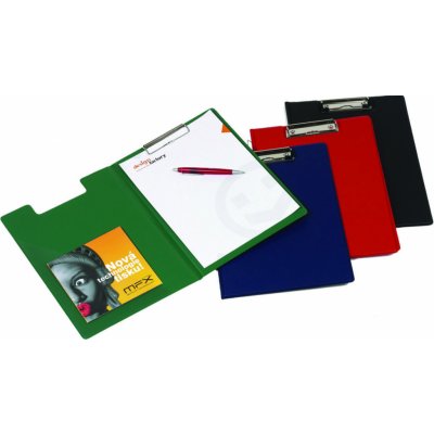 Karton P+P A4 zavírací deska s klipem plastová zelená – Zboží Mobilmania