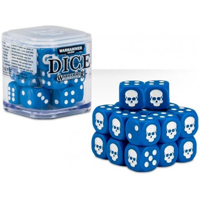 GW Citadel 12mm D6 Dice Set Modrá – Zboží Mobilmania