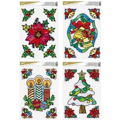 MFP okenní fólie vánoce VA029 30x20cm 8886468 – Hledejceny.cz
