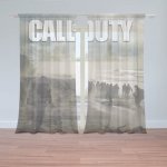 Sablio Záclony Call of Duty Normandie: 2ks 150x250cm – Hledejceny.cz