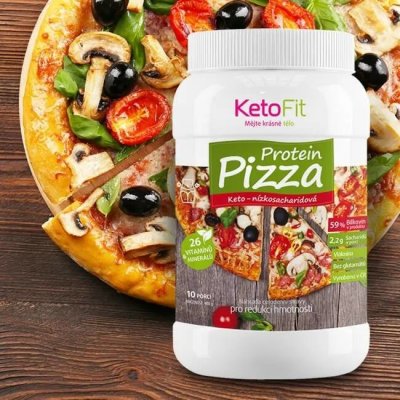 KetoFit Pizza proteinové těsto 400 g