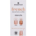 Essence French Manicure šablony na nehty pro francouzskou manikúru 60 ks – Zboží Dáma