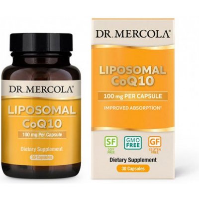 Dr.Mercola CoQ10 Ubiquinone liposomální 100 mg 30 kapslí