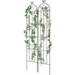 Kovová pergola SucceBuy s mřížkou, 220 cm – Hledejceny.cz