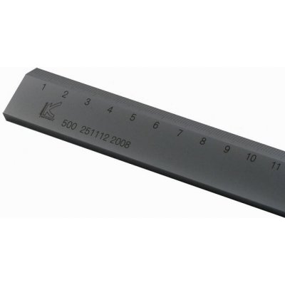 KMITEX 1009 Měřítko ocelové ploché s úkosem 1000x40x6 mm
