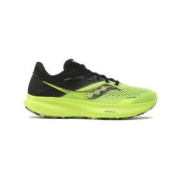 Saucony Ride 16 Mens Shoes Citron/Black