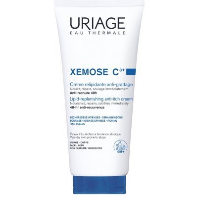 Uriage Xémose C8+ Relipidační zklidňující krém pro suchou až atopickou pokožku 200 ml – Sleviste.cz