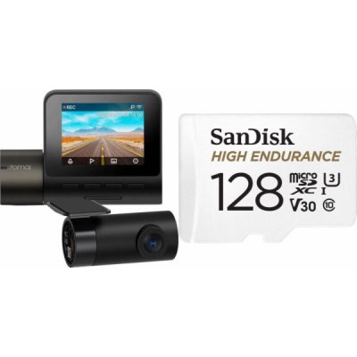 70mai Dash Cam A200 + Rear Camera RC11 128GB – Zboží Mobilmania