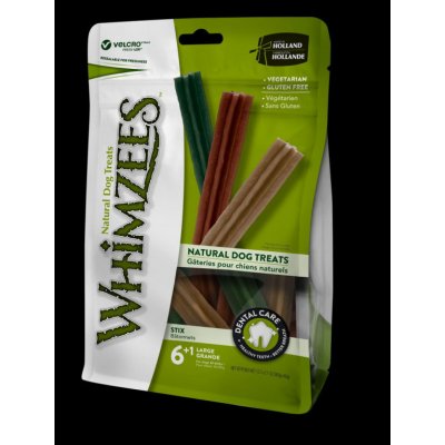 WHIMZEES Dental stix L 6+1 ks, 360+60 g – Zbozi.Blesk.cz