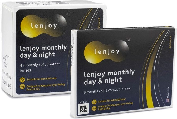 Bausch & Lomb Lenjoy Monthly Day & Night 9 čoček