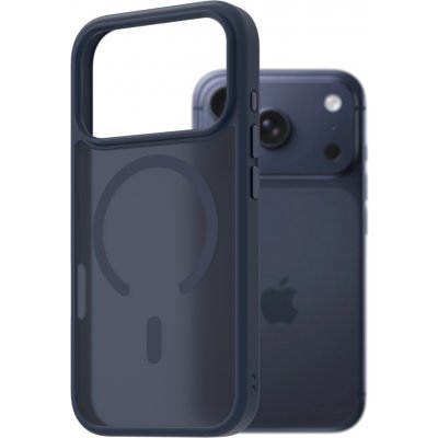 AlzaGuard Matte Case Compatible with MagSafe pro iPhone 17 Pro tmavě modrý AGD-PCMM478L – Zboží Živě