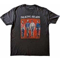 Talking Heads tričko Pixel Portrait Charcoal Grey pánské