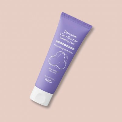 Purito Dermide Cica Barrier Sleepping Pack Regenerační krém/maska na noc 80 ml – Zbozi.Blesk.cz