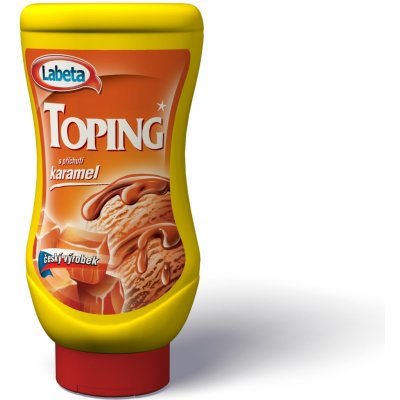 Labeta Toping s příchutí karamel 200 g – Zboží Dáma