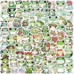 Set 100 samolepek žába (Samolepky žabka) – Sleviste.cz