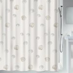 Spirella ATLANTIS motiv mušlí bílý 180 x 180 cm – Hledejceny.cz