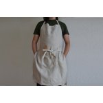 E-len Lněná kuchyňská zástěra přírodní režná – Hledejceny.cz