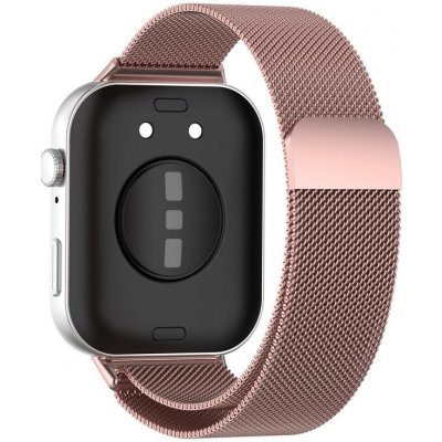 VSECHNONAMOBIL 120419 xDfind MILANESE Kovový řemínek pro Huawei Watch Fit 3 / Fit 4 / Fit 4 Pro růžový – Zboží Živě