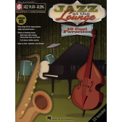 Jazz Play-Along 95: Jazz at the Lounge noty na nástroje C, Eb, Bb, basového klíče+audio