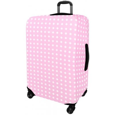 Kufryplus H52 Puntík I růžová M – Zboží Mobilmania