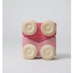 Grimm's Stohovací autíčka 2ks růžové – Zboží Mobilmania