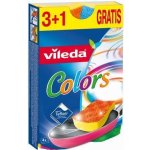 Vileda 149470 Color Edition Pur Active houbička střední 3+1 ks – Zboží Mobilmania