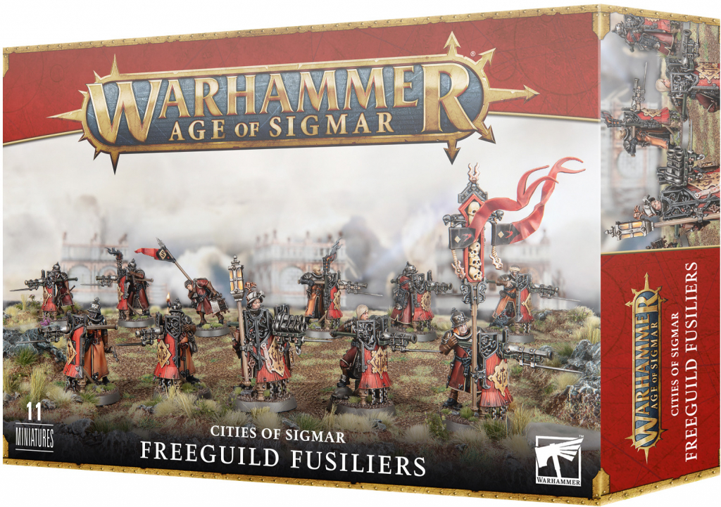 GW Warhammer Age of Sigmar Cities of Sigmar Freeguild Fusilliers