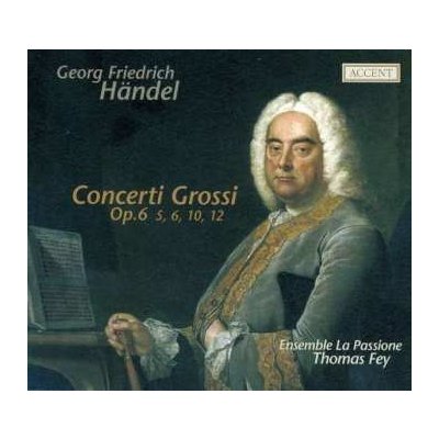 Georg Friedrich Händel - Concerti Grossi Op.6 Nr.5,6,10,12 CD – Hledejceny.cz