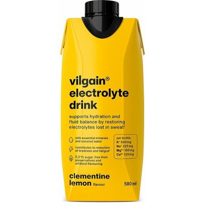 Vilgain Electrolyte Drink 500 ml – Hledejceny.cz