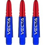 Winmau Vecta - short - blue red – Zboží Dáma