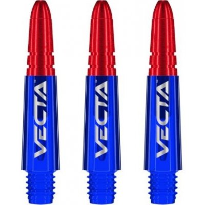 Winmau Vecta - short - blue red – Zboží Dáma
