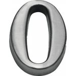 Cobra Číslice 0 - 10 cm, matný nikl – Zboží Mobilmania