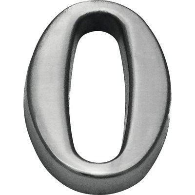 Cobra Číslice 0 - 10 cm, matný nikl – Zboží Mobilmania