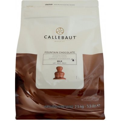 Callebaut Čokoláda do fontán mléčná 37,8% 2,5 kg – Zboží Mobilmania