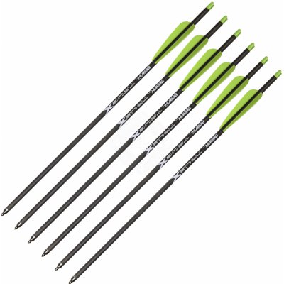 Black Flash Archery TrueX Bear Archery karbon 20″ 6 ks