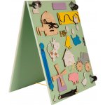 Kik KX4629 Dřevěná oboustranná manipulační tabule Farma – Hledejceny.cz