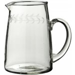 Ib Laursen Skleněný džbánek s uchem s drobnými lístky 800 ml – Sleviste.cz