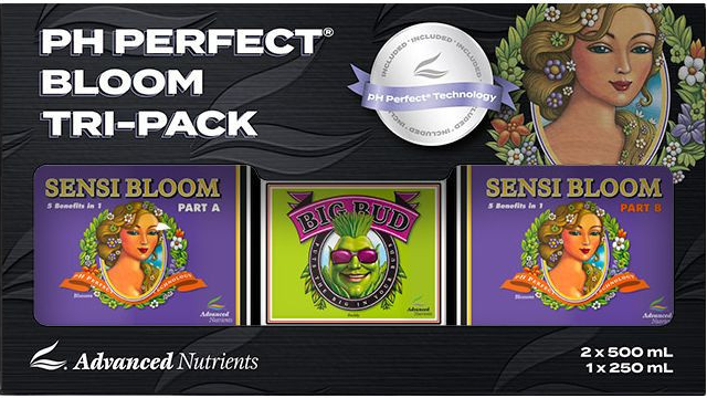 Advanced Nutrients pH perfect Bloom Tri-Pack Sensi Bloom A+B 2x 500 ml, Big Bud 250 ml