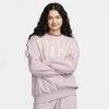 Dámský svetr a pulovr Nike Sportswear Phoenix Fleece Women's Oversized Logo Crew Neck Platinum Violet