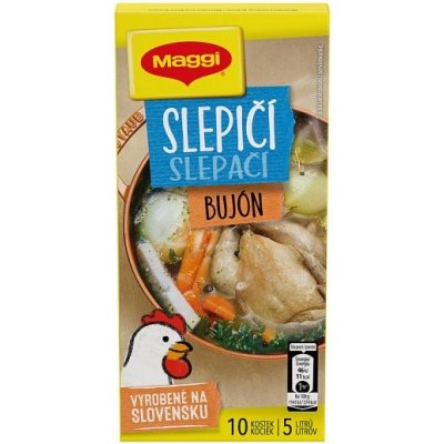 Maggi Slepičí bujón v kostce 10 x 10 g – Sleviste.cz