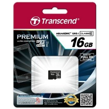 Transcend 16 GB microSDHC UHS-I U1 TS16GUSDCU1