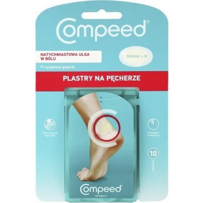 HRA PHARMA COMPEED náplast na puchýře střední 10 ks